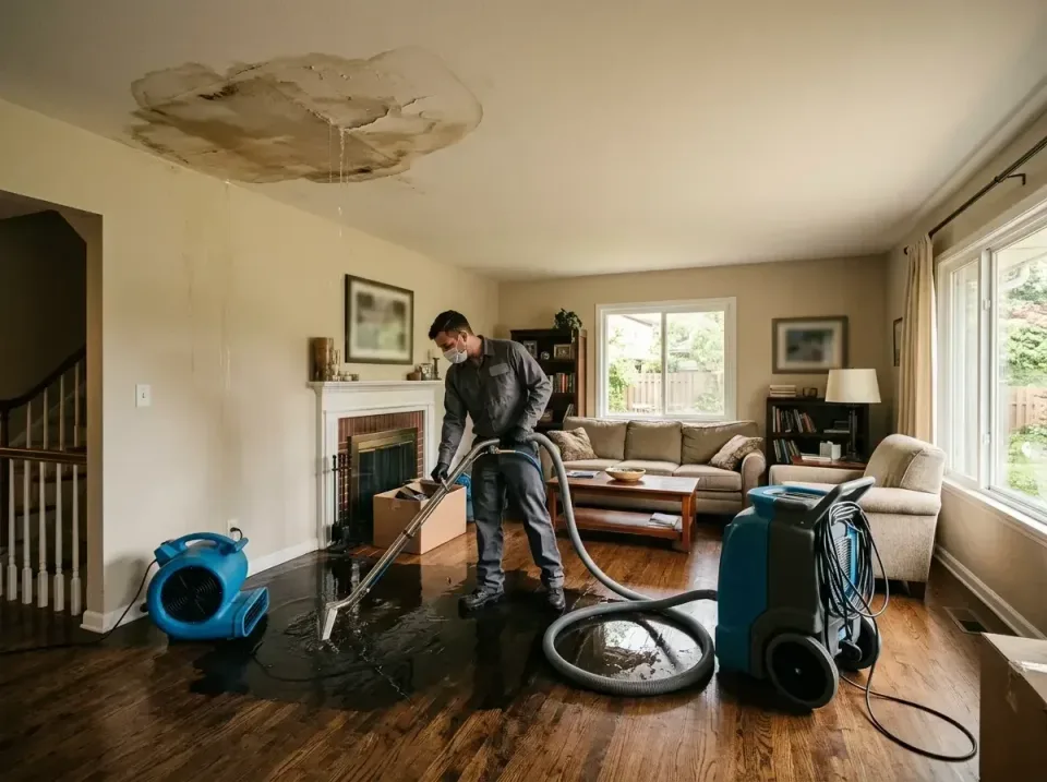 attic-pipe-burst-ceiling-drip-008 — frequently asked questions, Water Damage Restoration & Carpet Care in Greenwood, IN